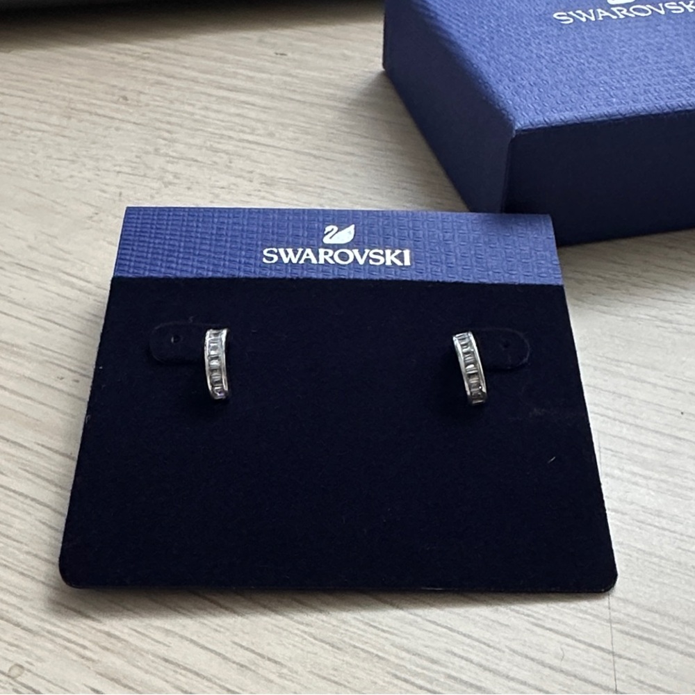 Swarovski Silver Earrings